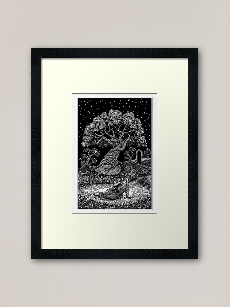 Thumbnail 1 of 7, Framed Art Print, The Bitter Cup designed and sold by godwinthescribe.