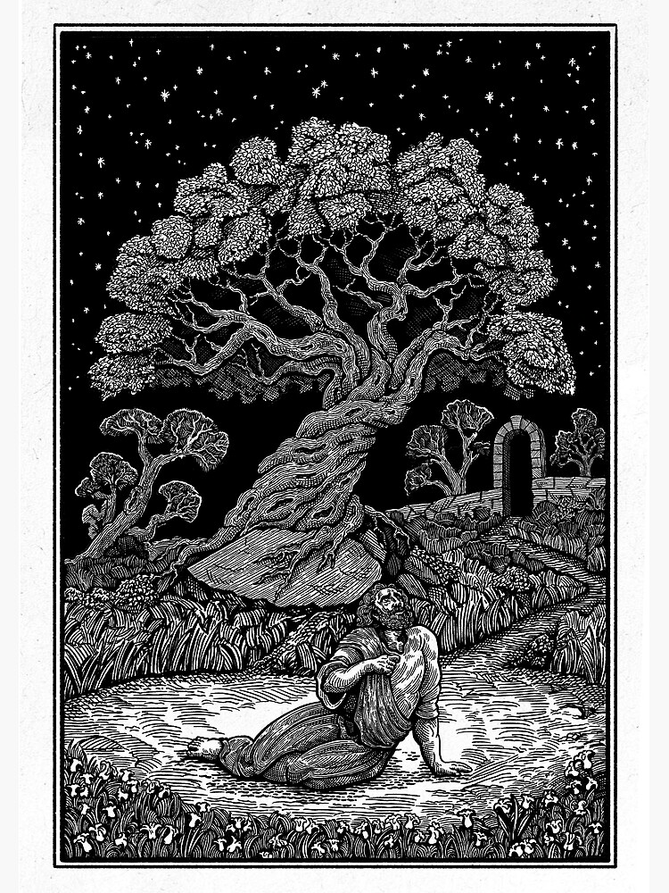 Thumbnail 3 of 3, Art Print, The Bitter Cup designed and sold by godwinthescribe.