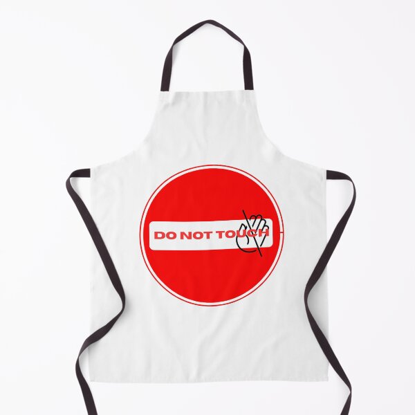 Item preview, DO NOT TOUCH – Bold Warning Sign Design designed and sold by Breaking Shop.