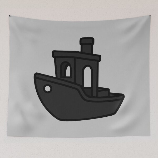Item preview, Matte Black Benchy – Classic 3D Printing designed and sold by Printint.
