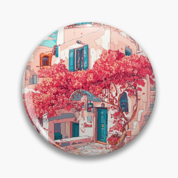 Item preview, Santorini Dreamscape designed and sold by Moss and Moon Studio.