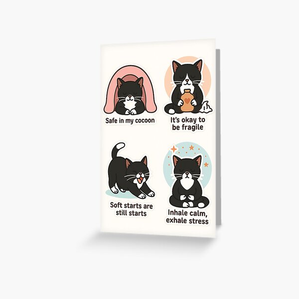 Artikel-Vorschau von Emotionale Unterstützung Mushka Aufkleber, designt und verkauft von Soft Paws Studio.