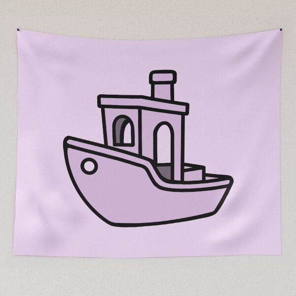 Item preview, Lavender Benchy – Classic 3D Printing designed and sold by Printint.