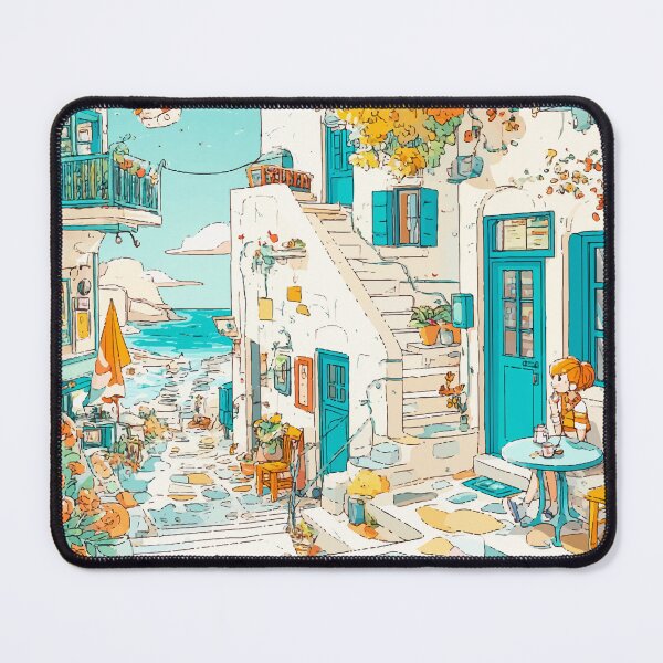 Item preview, Santorini Dreamscape designed and sold by Moss and Moon Studio.