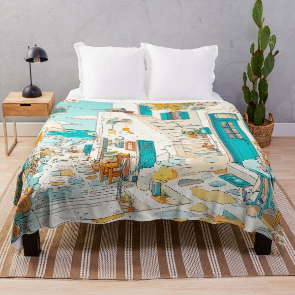 Item preview, Santorini Dreamscape designed and sold by Moss and Moon Studio.