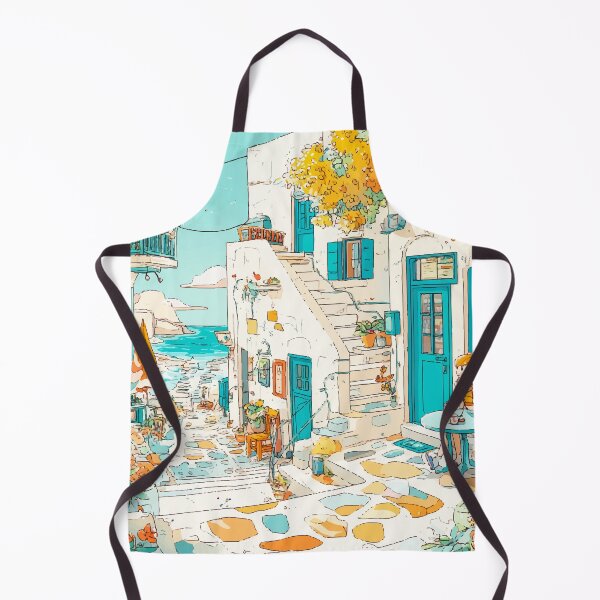Item preview, Santorini Dreamscape designed and sold by Moss and Moon Studio.