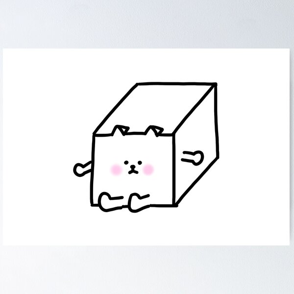 Item preview, square the Cat designed and sold by superbaechoo.
