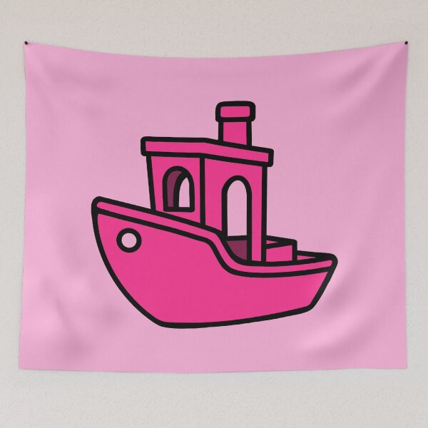 Item preview, Hot Pink Benchy – Classic 3D Printing designed and sold by Printint.