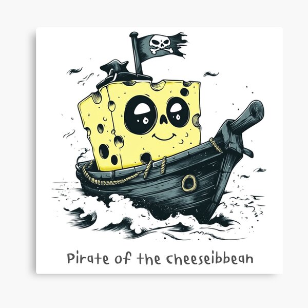Item preview, Cheese Pirate designed and sold by WachseMitMir.