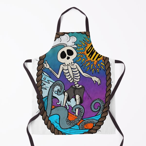 Item preview, Dirty Heads-Skeleton riding a surfboard designed and sold by Onehappyhook.