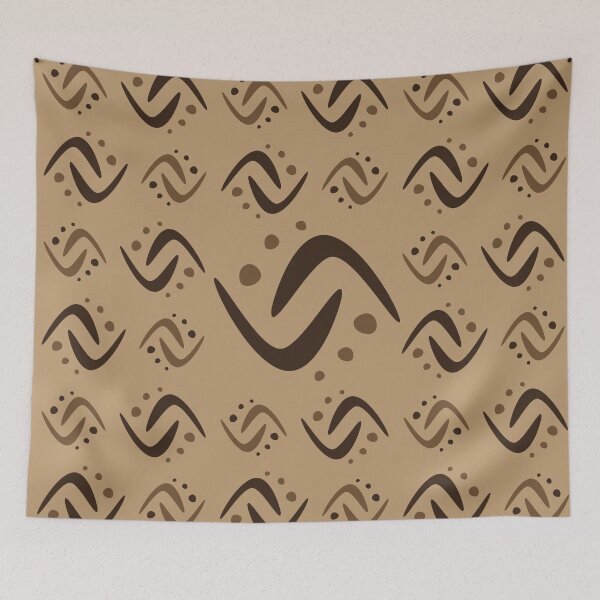 Item preview, Bogolan textile design designed and sold by Wolagno.