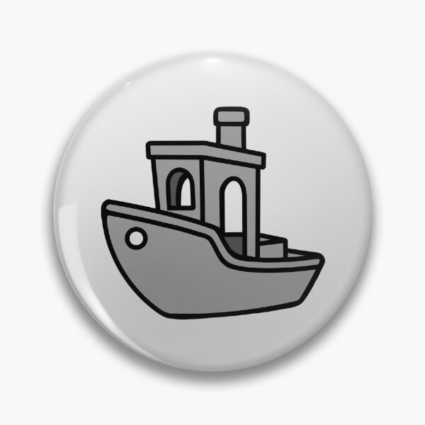 Item preview, Grey Benchy – Classic 3D Printing designed and sold by Printint.