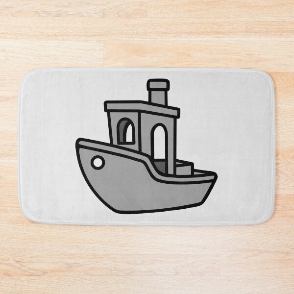 Item preview, Grey Benchy – Classic 3D Printing designed and sold by Printint.