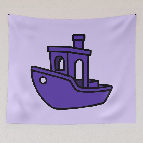 Item preview, Deep Purple Benchy – Classic 3D Printing designed and sold by Printint.