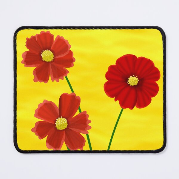Item preview, Vibrant Red Flowers designed and sold by Andrew Hitchen.
