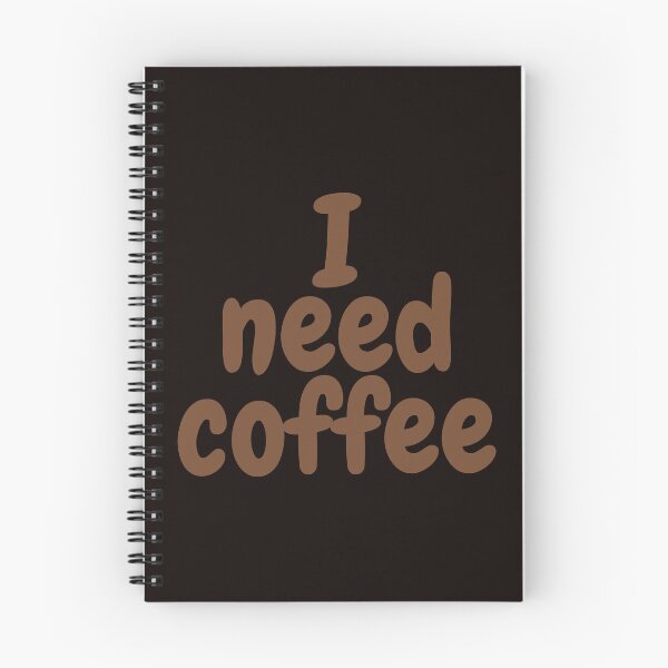 Item preview, I Need Coffee – Bold Typography Design for Coffee Enthusiasts designed and sold by Unlimited-Style.