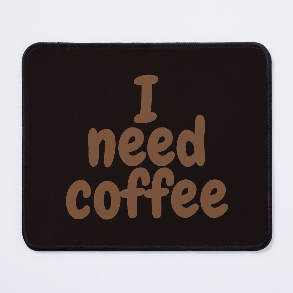 Item preview, I Need Coffee – Bold Typography Design for Coffee Enthusiasts designed and sold by Unlimited-Style.