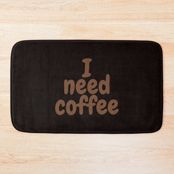 Item preview, I Need Coffee – Bold Typography Design for Coffee Enthusiasts designed and sold by Unlimited-Style.