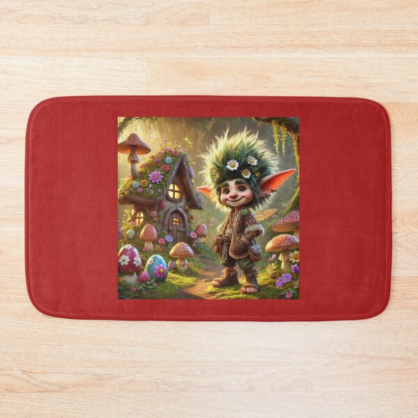 Item preview, The Little Goblin – Easter in the Fairytale Forest designed and sold by LegademaArt.