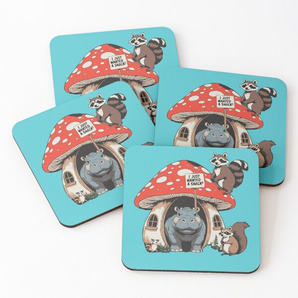 Item preview, Hippo vs Mushroom House designed and sold by After De Moment.