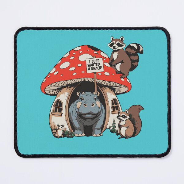 Item preview, Hippo vs Mushroom House designed and sold by After De Moment.