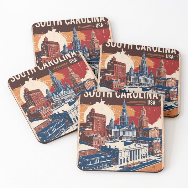 Item preview, South Carolina 1950s USA Vintage Retro Tourism designed and sold by TravelersGems.