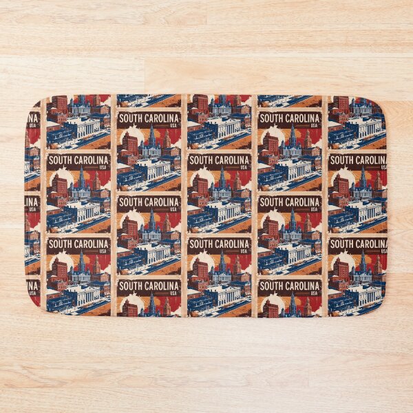 Item preview, South Carolina 1950s USA Vintage Retro Tourism designed and sold by TravelersGems.