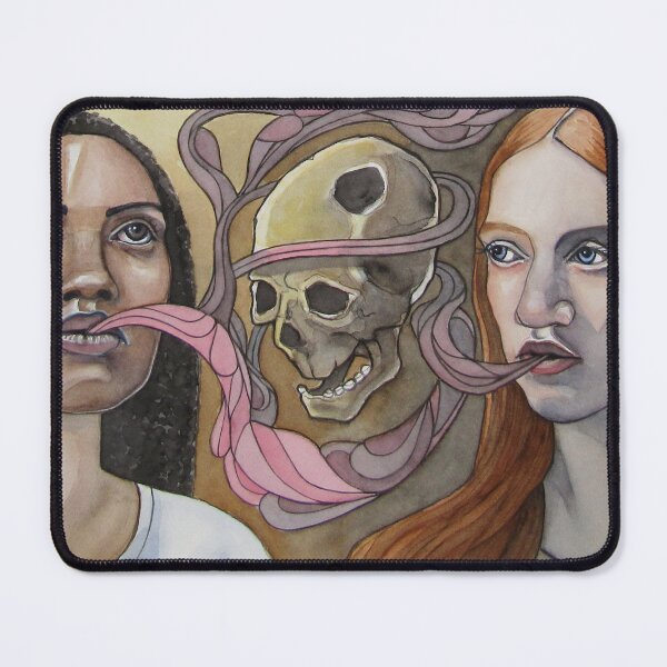Item preview, Ectoplasmic trepanned skull. Watercolor on 50.8x35.5cm paper. designed and sold by crowleyronan123.