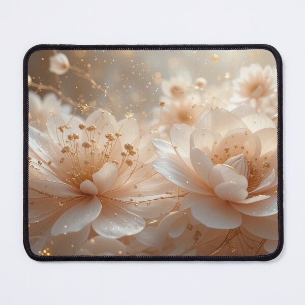 Item preview, Golden flowers pattern designed and sold by Chirayu1111.