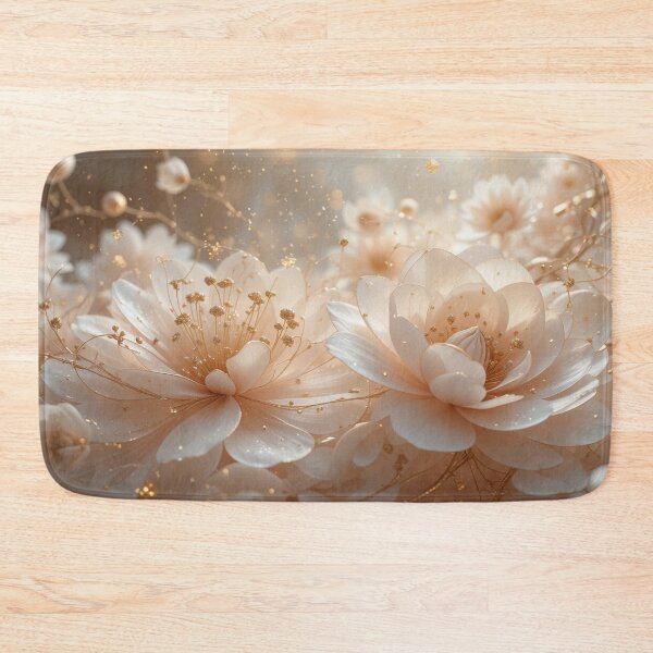 Item preview, Golden flowers pattern  designed and sold by Chirayu1111.
