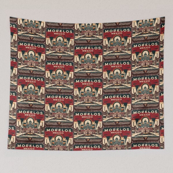 Item preview, Morelos Vintage Travel Tourism designed and sold by TravelersGems.