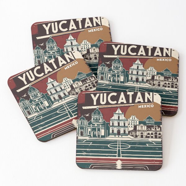Item preview, Yucatan Vintage Travel Tourism designed and sold by TravelersGems.