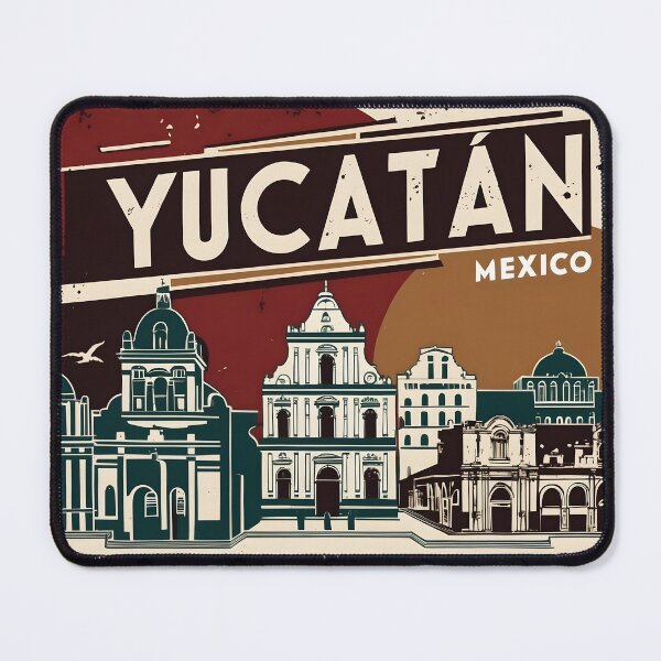Item preview, Yucatan Vintage Travel Tourism designed and sold by TravelersGems.