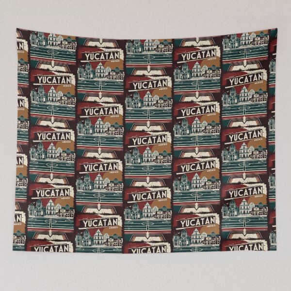 Item preview, Yucatan Vintage Travel Tourism designed and sold by TravelersGems.