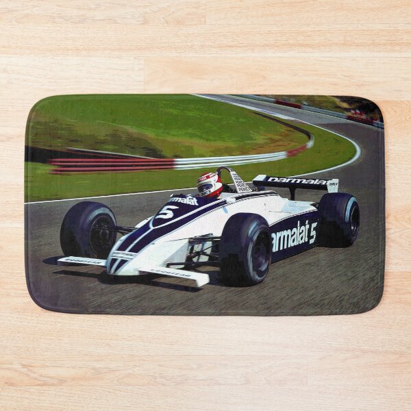 Item preview, Nelson Piquet racing his BT049C racing car abstract designed and sold by Rodissimus1984.