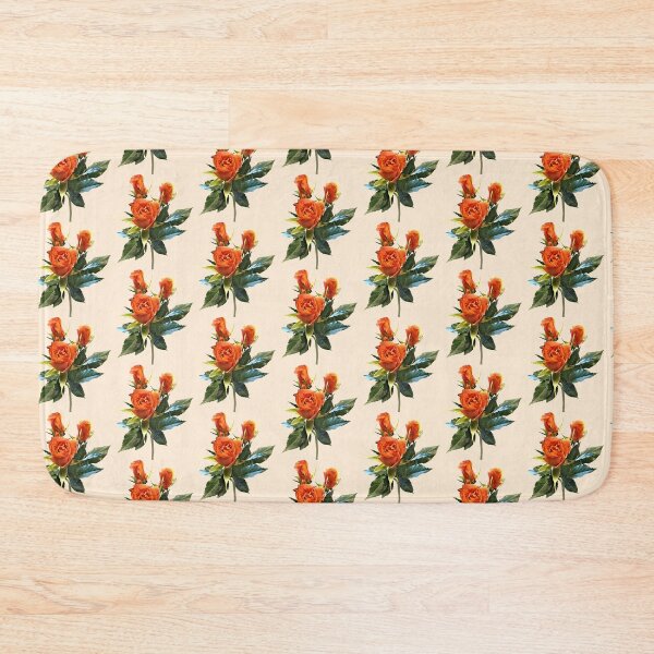 Item preview, Delicate Orange Rosebuds designed and sold by Susan Savad.