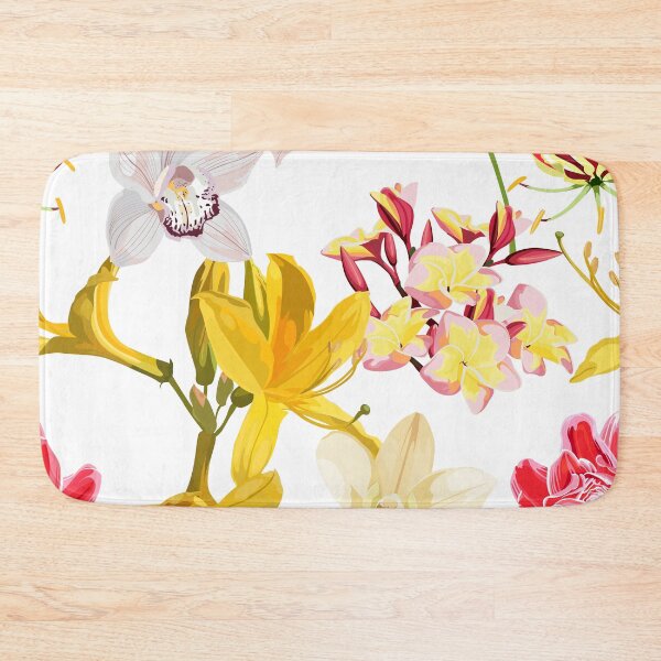 Item preview, Yellow Oleander, orchids, plumeria flower.  designed and sold by MatyKotiv.