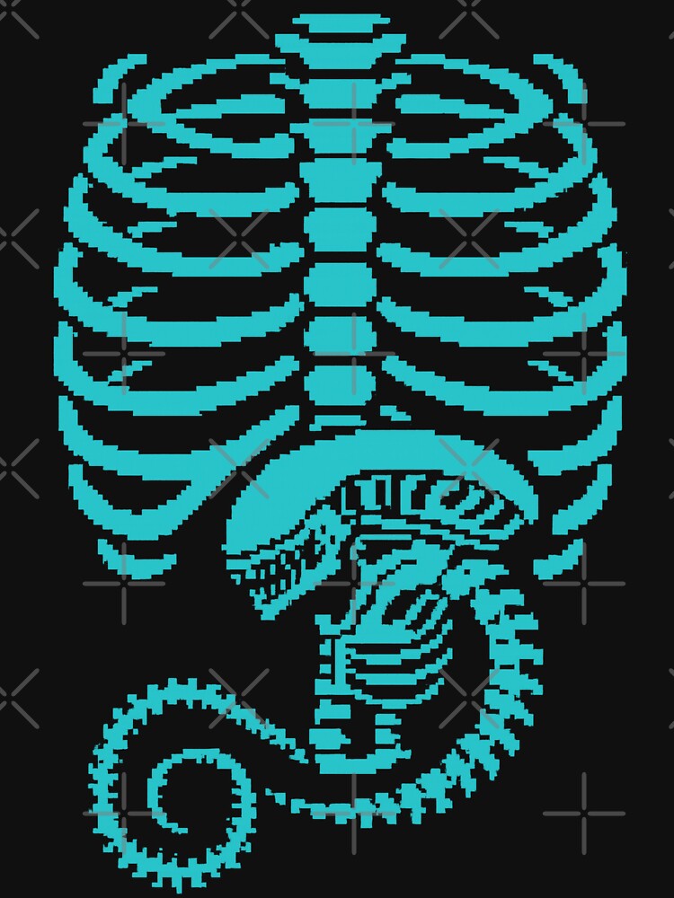 ミュージシャン Alien X-Ray Tee (XS/S) Alien X-Ray Tee Produced by XG（M / L） – XGALX OFFICIAL SHOP