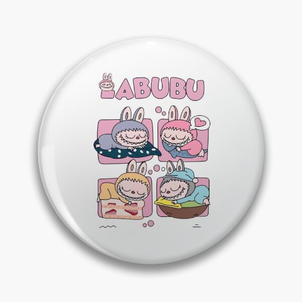 Item preview, Labubu's Sweet Dreams: Kawaii Design of Labubu Sleeping designed and sold by Polarisofficial.
