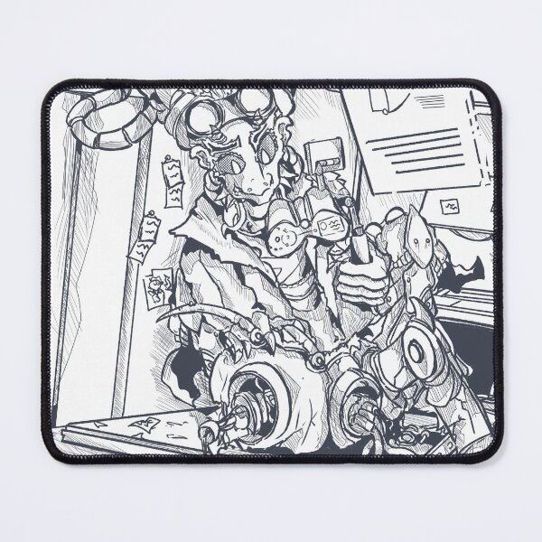 Item preview, Junk Harvest (Line Art) designed and sold by MonsterDeath.