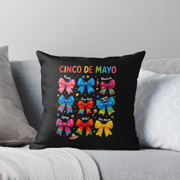 Item preview, Cinco De Mayo Coquette Bow Mexican Fiesta Cinco de Mayo designed and sold by TalalosART.