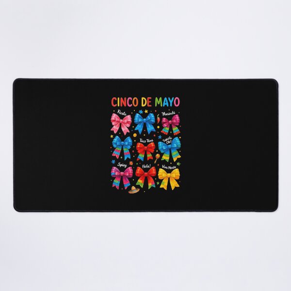 Item preview, Cinco De Mayo Coquette Bow Mexican Fiesta Cinco de Mayo designed and sold by TalalosART.