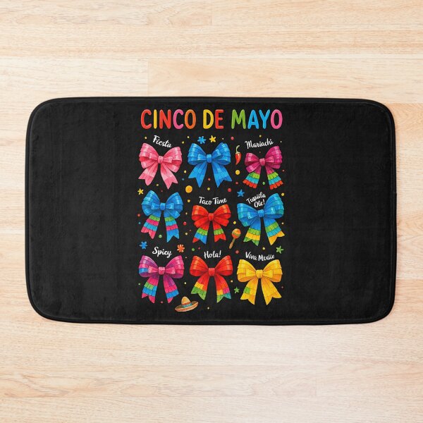 Item preview, Cinco De Mayo Coquette Bow Mexican Fiesta Cinco de Mayo designed and sold by TalalosART.
