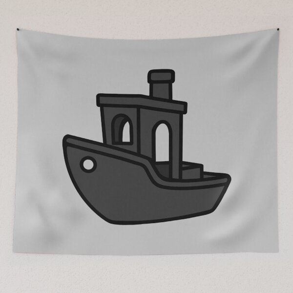 Item preview, Charcoal Grey Benchy – Classic 3D Printing designed and sold by Printint.