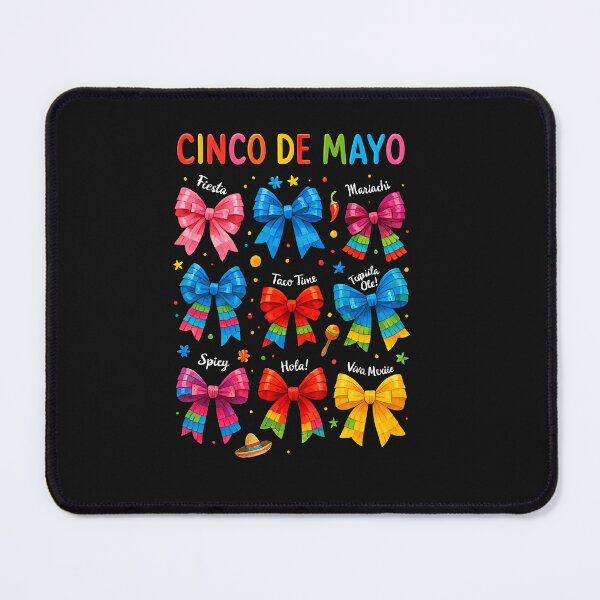 Item preview, Cinco De Mayo Coquette Bow Mexican Fiesta Cinco de Mayo designed and sold by TalalosART.