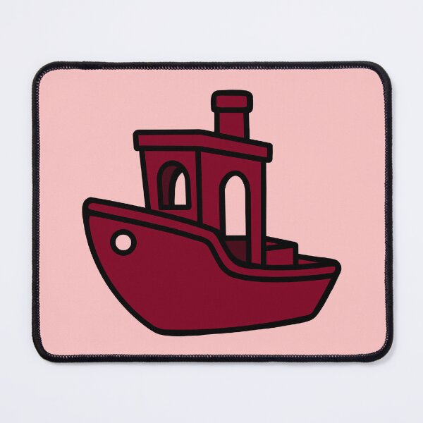 Item preview, Burgundy Benchy – Classic 3D Printing designed and sold by Printint.