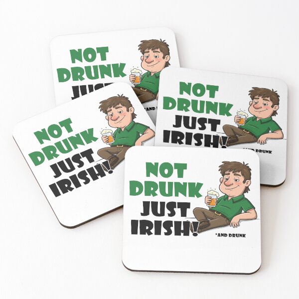 Item preview, Not drunk, just Irish! designed and sold by Dissentient Being.