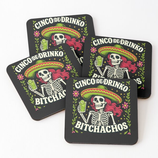 Item preview, Cinco De Mayo Funny Mexican Party Cinco De Drinko Bitchachos designed and sold by TalalosART.