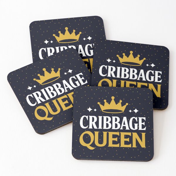 Item preview, Cribbage Queen, Fun Crown Design for Board Game Lovers designed and sold by madtoyman.