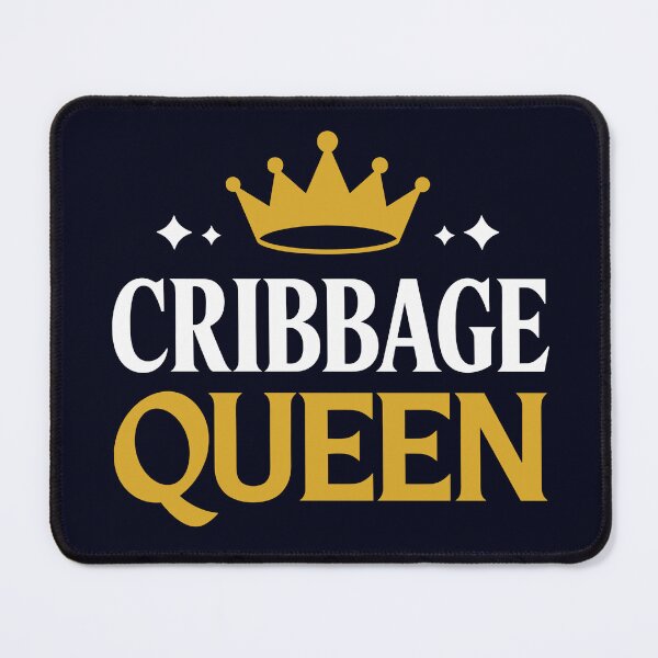 Item preview, Cribbage Queen, Fun Crown Design for Board Game Lovers designed and sold by madtoyman.